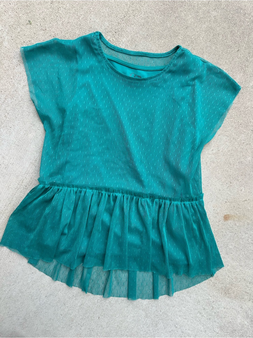 NWOT Art Class Girls Babydoll Blouse